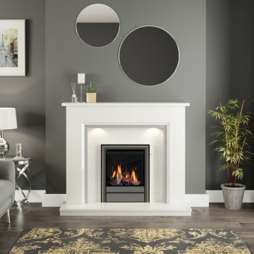 Elgin & Hall Mosello Marble Fireplace